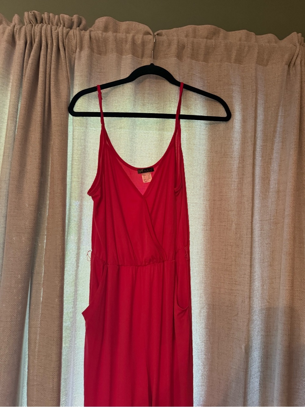 Pink Wrap Jumpsuit - Women